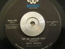D.C. Soul/Funk 45 Betty Wilson Let Me Groove you/Love For My Man WARREN Ex Orig