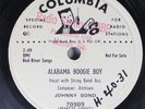 Hear  Country Bopper Promo 78 Johnny Bond - Alabama Boogie Boy / I Found You Out