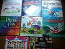 DISNEY'S 8 LP RECORDS COLLECTABLE PETER PAN WINNIE THE POOH AND MORE VINTAGE BIN