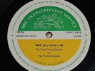 BBC TRANSCRIPTION LP - TONY KINSEY - VIC ASH - DILL JONES  - A WELSH - JAZZ CLUB