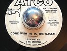 MOD TITTYSHAKER Ganimian COME WITH ME TO THE CASBAH Atco 45 RARE WILD EXOTICA