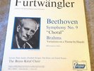 FURTWANGLER BEETHOVEN/BRAHMS SYMPH NO 9 CHORAL TURNABOUT TV 4346/47 2XLP