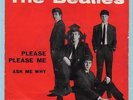 The Beatles Italy Please Please Me / Ask Me Why W/Picture Sleeve Parlophone QMSP