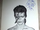DAVID BOWIE  - ALADDIN SANE, G/F, SIGNED PIC, LYRIC INNER, UK ORIG, LP.