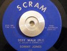 Nola Soul/Funk 45 Sonny Jones - Sissy Walk Parts 1 & 2 SCRAM Eddie Bo EX