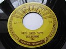 CARL PERKINS SUN LABLE 224 RARE SAMPLE PROMO ROCKABILLY GONE,GONE,GONE VG++