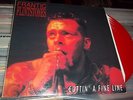 Frantic Flintstones Cuttin A Fine Line LP Red Vinyl
