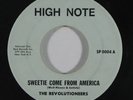 Reggae 45 REVOLUTIONEERS Sweetie Come From America on High Note VG++
