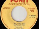 VIC WILDER Hey Little Girl ITALY original Vintage 1960 killer rockabilly RARE 