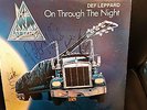 Def Leppard LP On through the Night. Autographed by all orig. band members