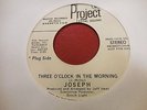 WLP Promo Project 3 Soul/Funk Record - Joseph Three O'clock In The Morning VG++