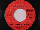rare Soul 45 RONNY DOUGLAS & BOBBY LONERO baby, take my hand COLUMBIA Hear