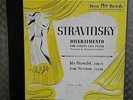 Ida Haendel, Ivor Newton - STRAVINSKY Divertimento - AK1930-32, 78rpm EX