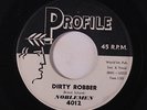 NOBLEMEN: Dirty Robber / Forever Lonely 45 rare Rockabilly