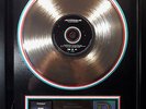 Jamiroquai Travelling Without  Moving Gold RIAA Music Award goldene Schallplatte