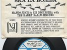 HEAR- Rare Popcorn / Ska 45 & Pic Sleeve- Mango Jones- Coffe Street Ska-Vee-Jay