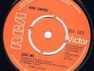 NINA SIMONE Save me / Young gifted & black RCA 1903 Classic mod tune from 1969