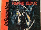PIERRE LEDUC TRIO 'INFORMATION' RARE CANADIAN JAZZ ELYSEE LP 1966