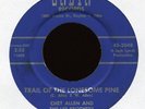 CHET ALLEN & THE LEE BROTHERS Lonesome Pine on Jalyn Bluegrass 45 Hear
