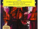 DVORAK PIERRE FOURNIER SZELL CELLO CONCERTO DGG STEREO TULIP SLPM 138755 NM