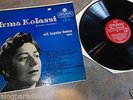 LONDON LL 1425 IRMA KOLASSI RECITAL VERY RARE UK PRESS FIRST 1A/1A DECCA STAMPER