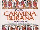 CARL ORFF - CARMINA BURANA. André Previn conducts the LSO. 180g vinyl LP. New.