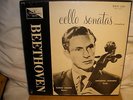 BEETHOVEN Cello Sonatas Complete Janigro Zecchi/2 LP Westminster XWN 1Ed   NM