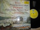 MONIQUE HAAS / RAVEL. SVIATOSLAV RICHTER / PROKOFIEV #5 DGG Stereo Tulips  NM