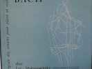 BACH, COMPLETE PIANO/VIOLIN SONATAS NOËL LEE PAUL MAKANOWITZKY BOXSET OF TWO LPs