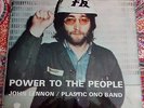 John Lennon Plastic Ono Band Power To The People Apple 1830 Star on Label M/M