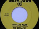 Rare Sweet Soul / Northern Soul 45 - Sinclayr's - You Came Along - BOSS TOWN mp3