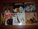 7 x Euro Disco LPs.  Supermax, Boney M.(2x), Asha Putli, The System. Irene Cara