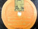 FIRST WURLITZER CONVENTION 78 recorded Invite by Earl Capehart  W 54