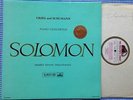 SOLOMON & MENGES Grieg/Schumann Piano  ORIG HMV white/gold ASD 272 UK-1958 LP NM