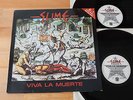 SLIME - Viva La Muerte 2LP FIRST PRESS 1992 PUNK Toxoplasma Daily Terror