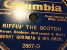 DEPRESSION Hot JAZZ BILLIE HOLIDAY w BENNY GOODMAN Blue Wax Columbia Solid E
