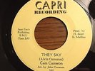 Northern soul - Cam Cameron - They Say - Capri