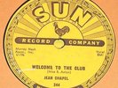SUN 244 78 rpm  Jean Chapel   