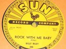 SUN 245 78 rpm  Billy Riley   