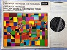BRACHA EDEN & TAMIR  Bartok/Poulenc Piano  ORIG Decca WB SXL 6357 UK-1968 LP NM