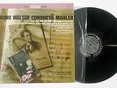 BRUNO WALTER CONDUCTS MAHLER COLUMBIA 6 EYE 2LP SET