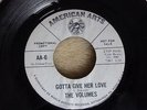 THE VOLUMES GOTTA GIVE HER LOVE  RARE WHITE DJ DEMO WIGAN CASINO NORTHERN SOUL .