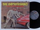 IMPRESSIONS Keep On Pushing ABC PARAMOUNT LP NM