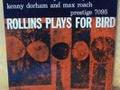 Sonny Rollins - Plays For Bird - PRLP 7095 - DG - RVG - 446 W. 50th - NM- DORHAM
