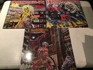 IRON MAIDEN LPs: Killers / Number / Live / Powerslave / Somewhere in Time