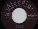 R&B Rocker 45 WILBUR WHITFIELD P.B. Baby ALADDIN HEAR