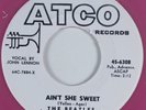 Rock 45 BEATLES Ain't She Sweet ATCO HEAR Purple Vinyl VG++/NM