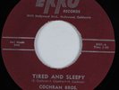Rockabilly 45 COCHRAN BROS Tired and Sleepy EKKO HEAR