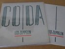 LED ZEPPELIN Coda LP RARO 1*UK Press SWAN label 82 Embossed/Gatefold Psych