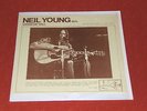 NEIL YOUNG - CARNEGIE HALL N.Y.C.DEC. 5,1970 ON FLAT RECORDS 8220 - NEAR MINT